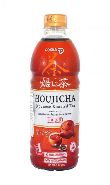 Pokka Houjicha grüner Tee, 500 ml