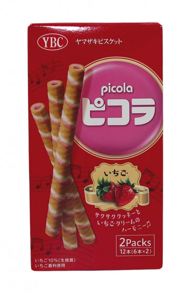 Picola Keksstangen Erdbeergeschmack, 58,8 g