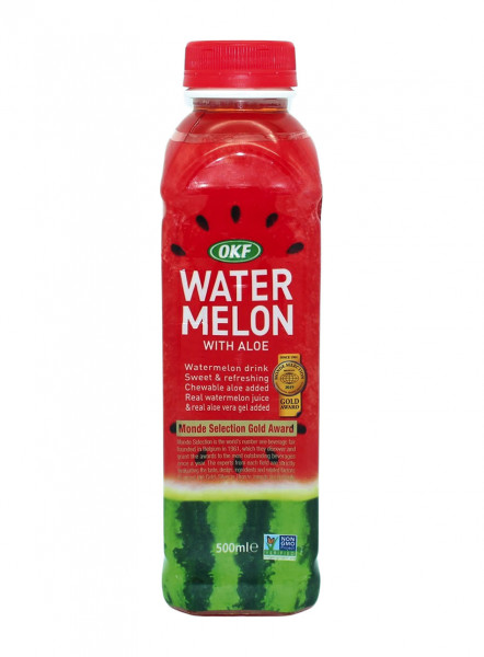 OKF Aloe Vera Getränk Wassermelone, 500 ml