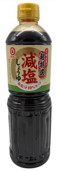 MARUKIN, Sojasauce Niedrig Salz, 1l