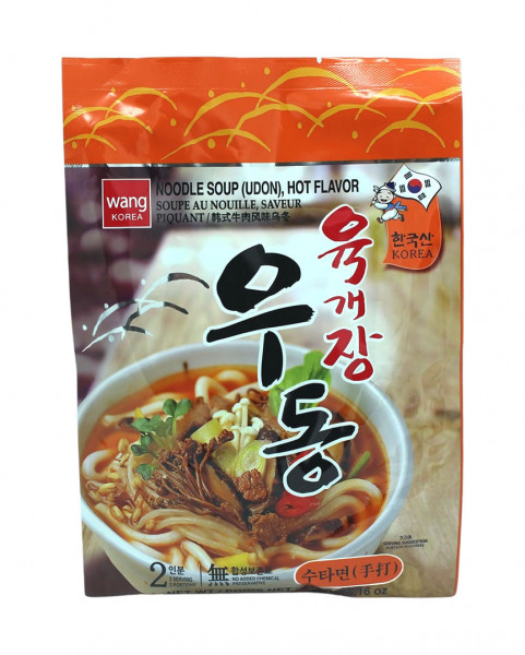 Wang Nudelsuppe Udon Yukgaejang Geschmack, 430 g