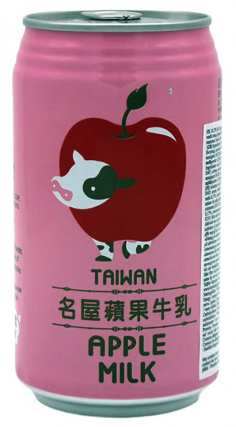 TAIWAN Apfel-Milch-Getränk, 340 ml