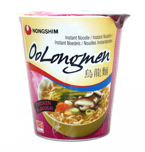 Nongshim Instant-Nudeln Oolongmen Hähnchen-Geschamck, 75 g