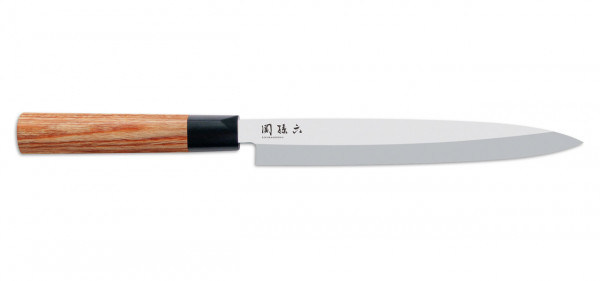 KAI Seki Magoroku Redwood Yanagiba, 21 cm