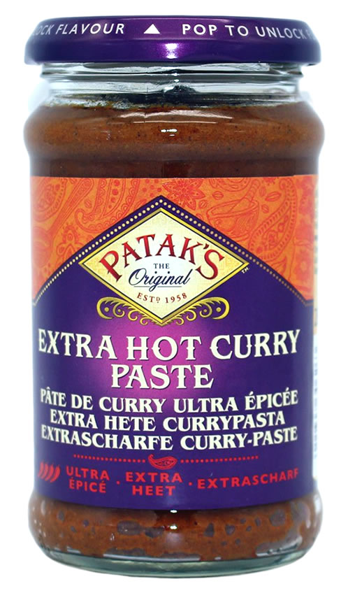 Curry-Paste extra scharf, 283 g