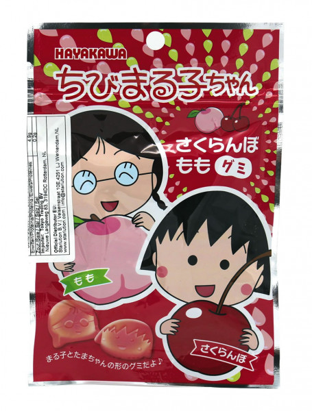 Hayakawa Kirsch-Pfirsich-Gummi, 40 g