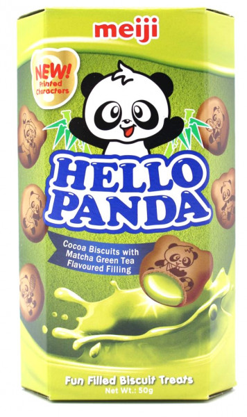 Meiji Hello Panda Matcha, 50 g