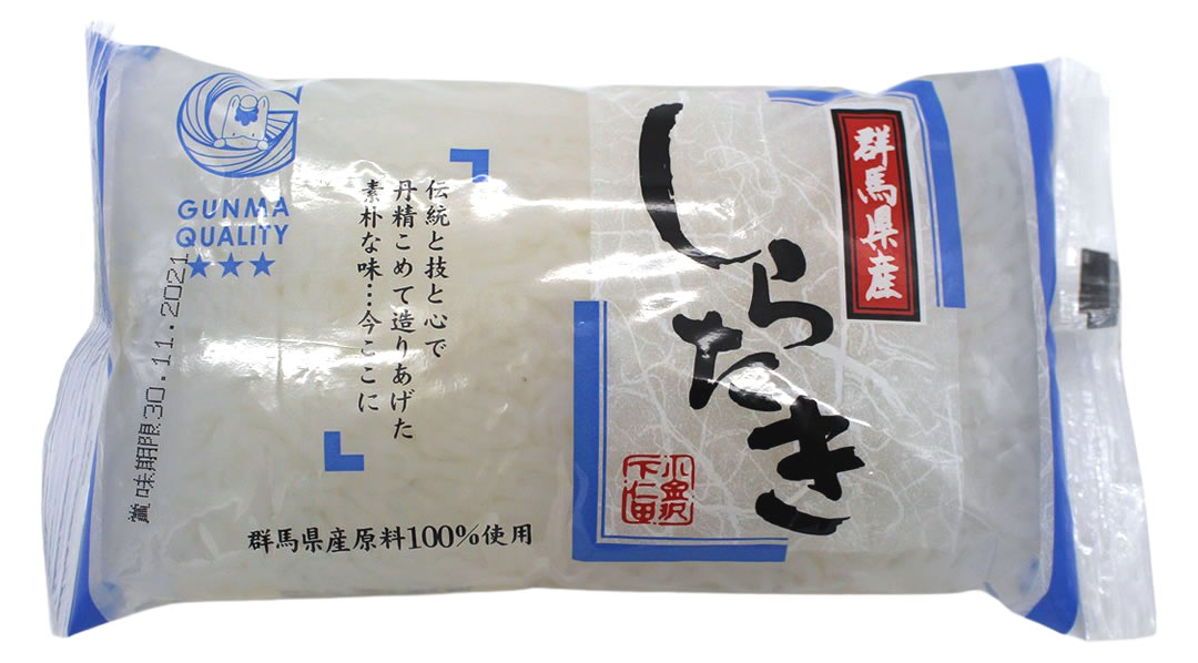 Shirataki Shiro weiße Konjak-Nudeln, 420 g