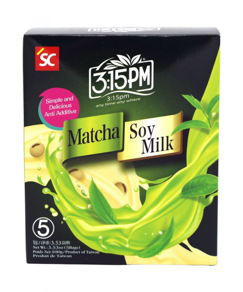 Matcha Sojagetränk, 5 Beutel, 100 g