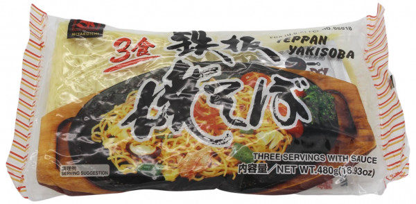 Gekochte Nudeln für Teppan Grill, 480 g