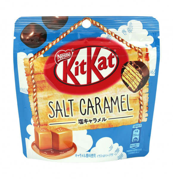 Nestle KitKat Salz Karamell Kekswaffel-Bällchen, 45 g