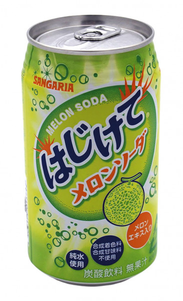 Hajikete Melon Soda, 350 ml