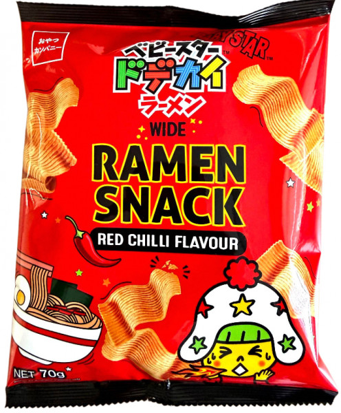 Ramen Snack Rote Chili, 70 g