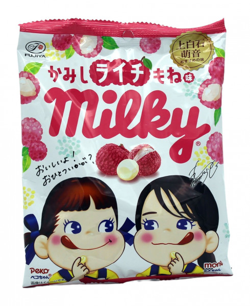 Fujiya Milky Candy Lychee, 68 g