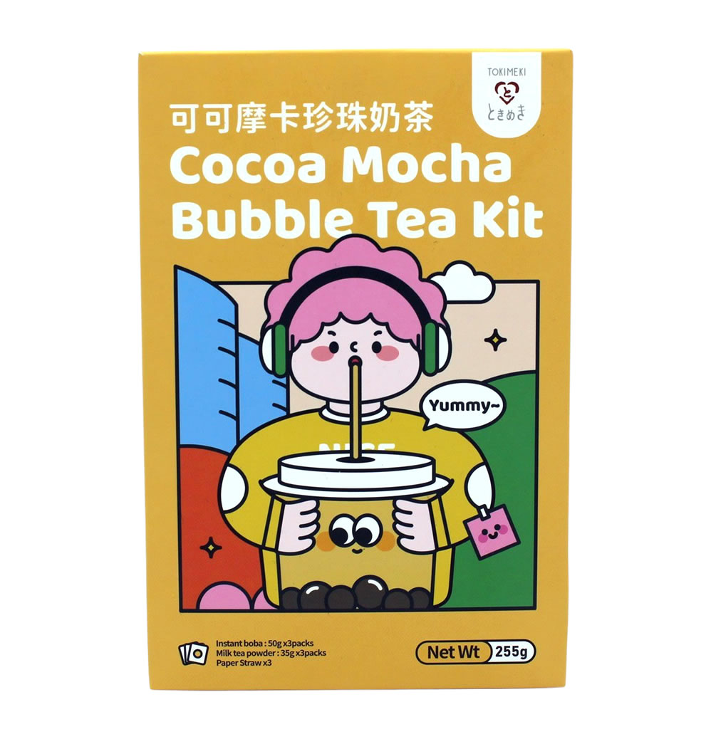Tokimeki Bubbletea Kakao-Mokka-Geschmack, 255 g