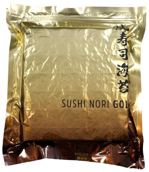 Globe Gourmet Nori-Blätter GOLD, ganze Blätter, 100 Stück