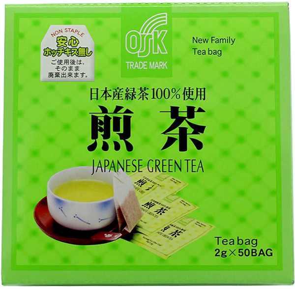 OSK Grüner Tee Sencha, 50 Teebeutel je 2 g
