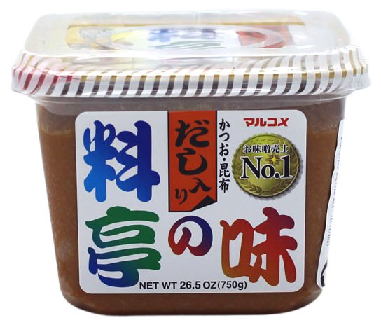 Sojabohnenpaste Ryotei No Aji Cup Dashi, 750 g