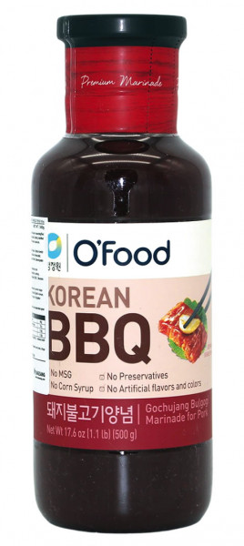 Gochujang Bulgogi Marinade für Schweinefleisch, 500 g