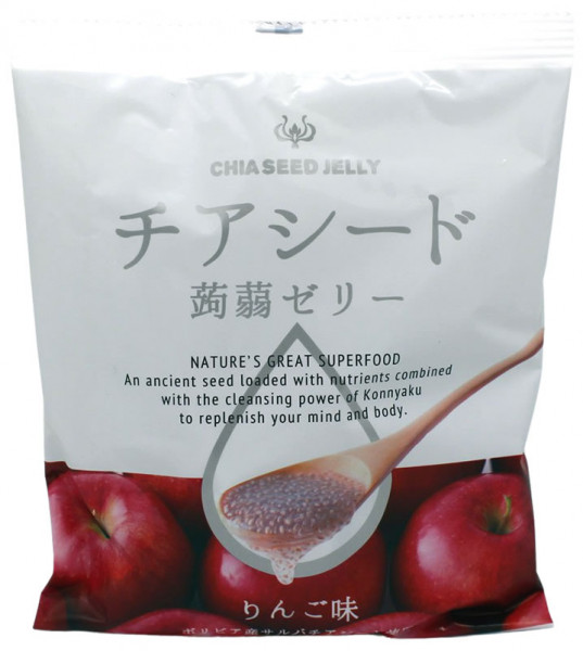 Wakashou Chia-Samen Jelly Apfel, 165 g