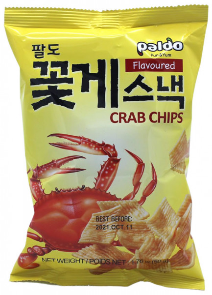 Paldo Krabben Chips, 50 g