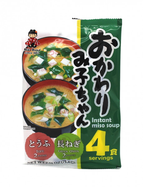 Instant Misosuppe mit gebratenen Seetang, 75,4 g