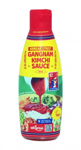Allgroo Korean Streer Gangnam Kimchi Sauce, 260 ml