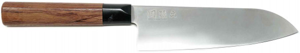 KAI Seki Magoroku Redwood Santoku Allzweckmesser, 17 cm