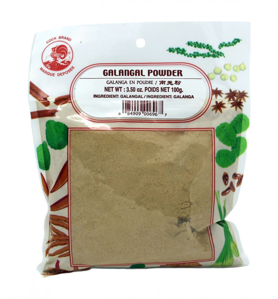 Cock Brand Galgant Thai Ingwer Pulver, 100 g