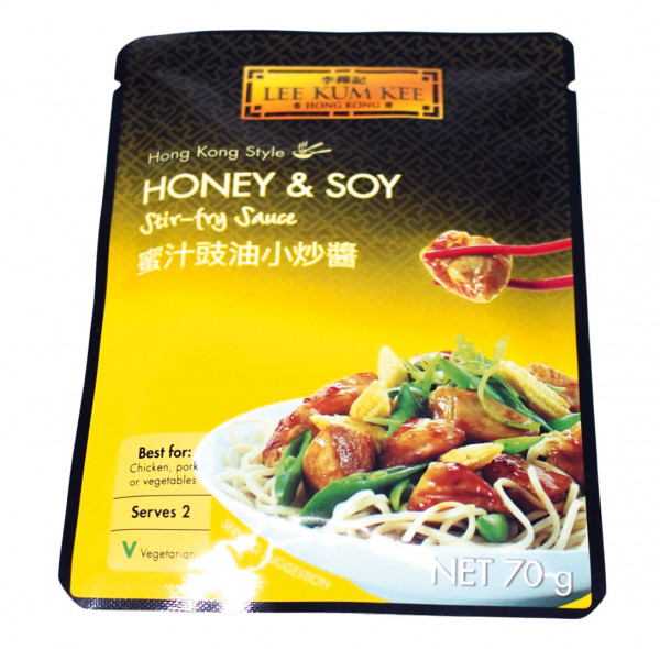 Lee Kum Kee Sojabohnen-Sauce mit Honig Hong Kong Style, 70 g