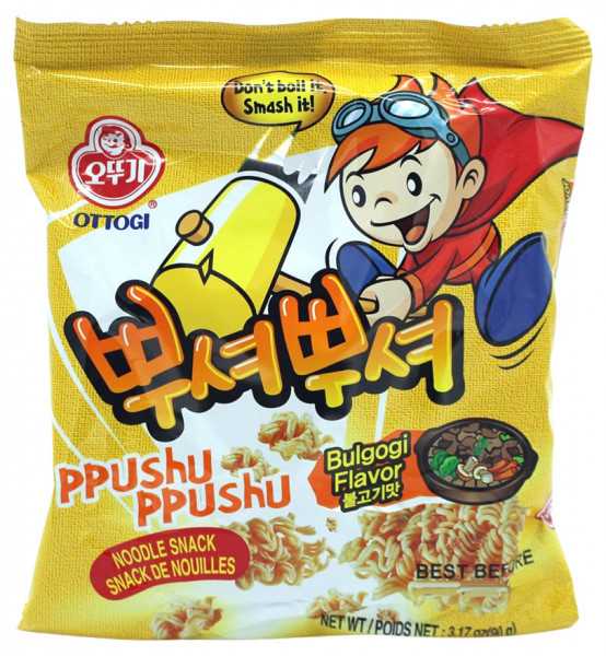 OTTOGI Nudelsnack mit würzigem Bulgogi-Geschmack, 90 g