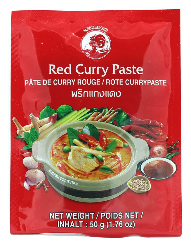 Cock Rote Currypaste mittelscharf, 50 g