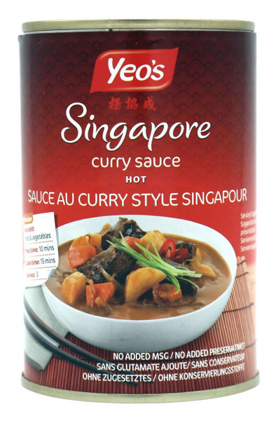 Yeo´s Singapore Curry Sauce, 400 ml