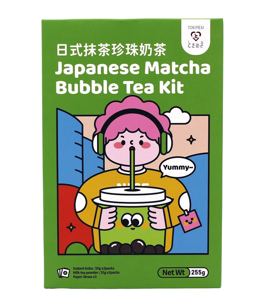Tokimeki Matcha-Bubbletee-Set, 255 g