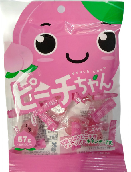 Kawaguchi Seika, Pfirsich Bonbons, 57 g