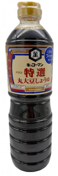 Kikkoman Sojasauce Tokusen Marudaizu Shoyu, 1 L