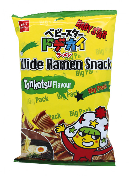 Knuspriger Ramen Snack Tonkotsu Flavour, groß, 170 g