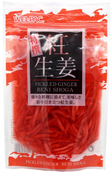 Eingelegter Ingwer (Beni Shoga), 100 g