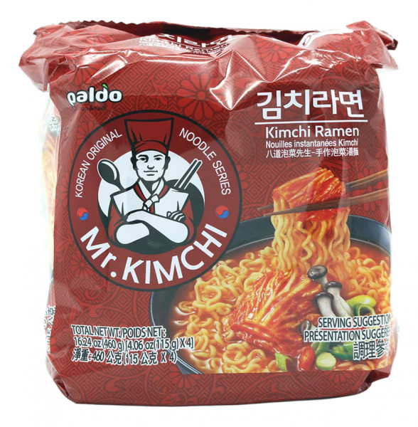 Paldo Kimchi Ramen, 4x 115 g