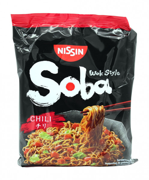 Nissin Soba Chili Nudeln, 111 g