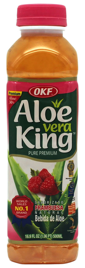 OKF Aloe Vera Getränk Himbeer, 500 ml