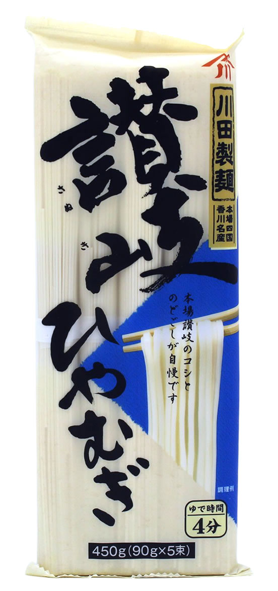 Kawata japanische Nudeln Sanuki Hiyamugi, 5x 90 g