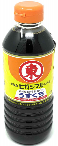 Higashimaru Usukuchi Shoya Sojasoße, 500 ml