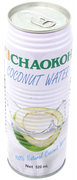 CHAOKOH 100% Pures Kokusnusswasser, 520 ml