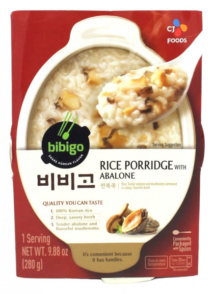 CJ BIBIGO Abalone Reisbrei Jeonbok-Juk, 280 g