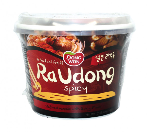 DongWon Instant Nudeln RaUdong würzig-scharf, 214 g