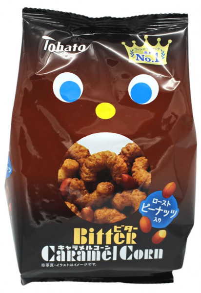 TOHATO Japanische Maisflips Bitter-Karamell, 77 g