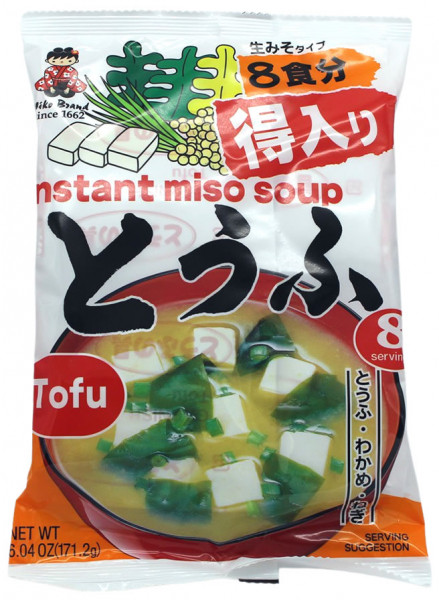 Miyasaka Tokuiri Tofu-Instant Misosuppe, 171,2 g
