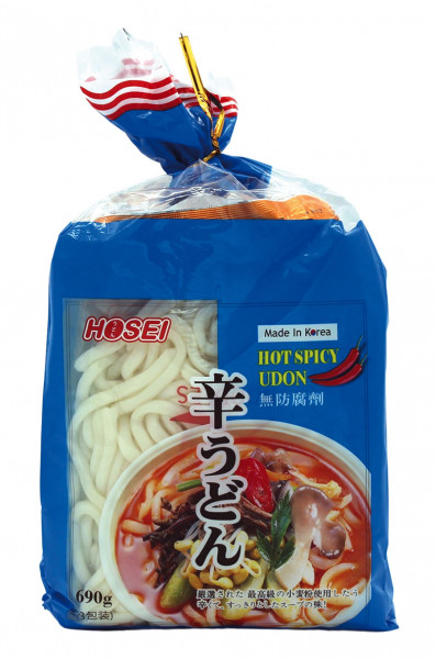 Hosei Udon Nudeln scharf & würzig blau, 690 g