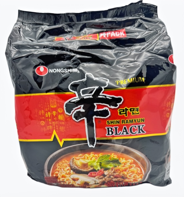 Shin Ramen Black, 4x130 g